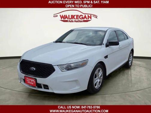 Oxford White 2013 Ford Sedan Police Interceptor 4dr Sdn AWD