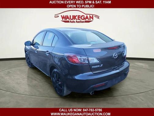Black Mica 2011 Mazda Mazda3 4dr Sdn Auto i Touring