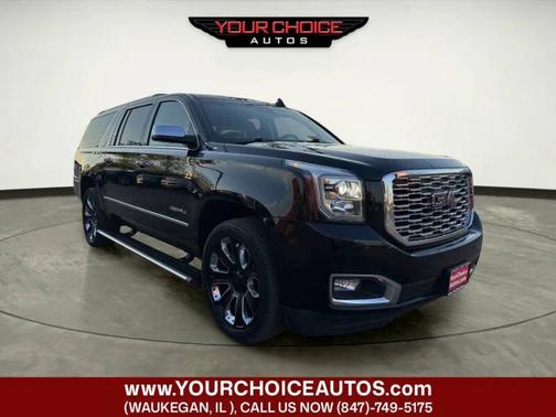 Onyx Black 2018 GMC Yukon XL 4WD 4dr Denali
