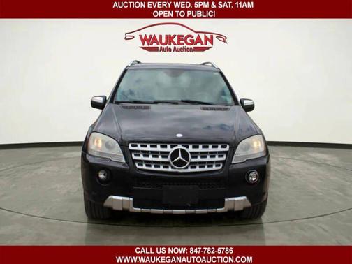 Black 2009 Mercedes-Benz M-Class 4MATIC 4dr 5.5L