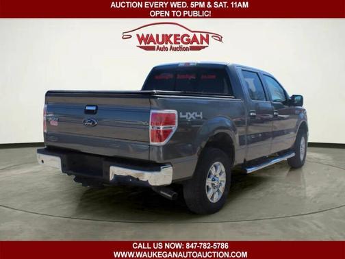 Sterling Gray Metallic 2012 Ford F-150 4WD SuperCrew 145" XLT