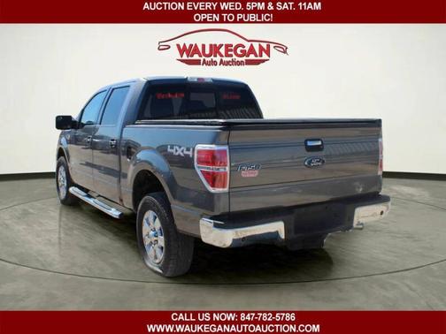 Sterling Gray Metallic 2012 Ford F-150 4WD SuperCrew 145" XLT