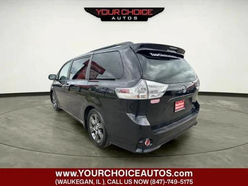 Attitude Black 2015 Toyota Sienna 5dr 8-Pass Van SE FWD (Natl)