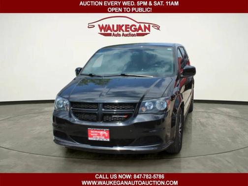 Brilliant Black Crystal Pearlcoat 2015 Dodge Grand Caravan 4dr Wgn SE Plus