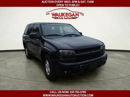 Black 2003 Chevrolet Trailblazer 4dr 4WD LS