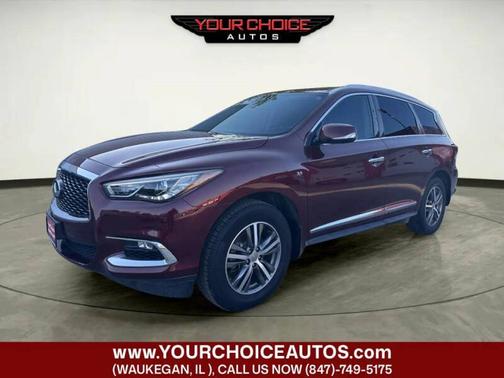 Deep Bordeaux 2020 INFINITI QX60 LUXE AWD