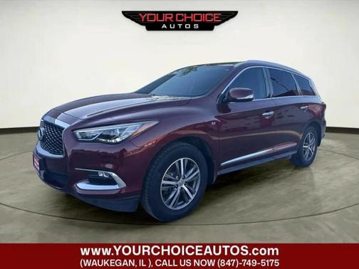 Deep Bordeaux 2020 INFINITI QX60 LUXE AWD