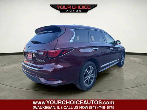 Deep Bordeaux 2020 INFINITI QX60 LUXE AWD