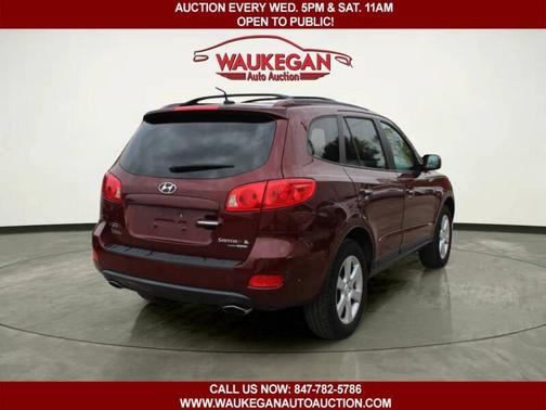 Dark Cherry Red 2007 Hyundai SANTA FE AWD 4dr Auto Limited *Ltd Avail*