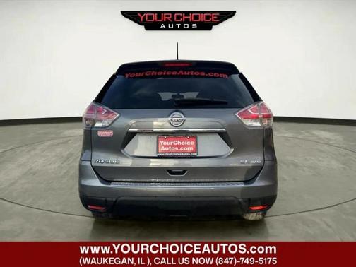 Gun Metallic 2015 Nissan Rogue AWD 4dr SL