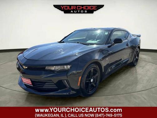 Black 2017 Chevrolet Camaro 2dr Cpe 1LT