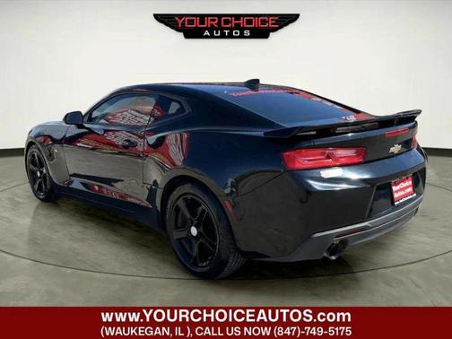 Black 2017 Chevrolet Camaro 2dr Cpe 1LT