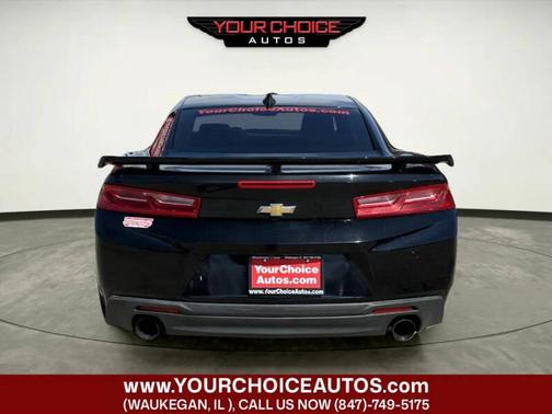 Black 2017 Chevrolet Camaro 2dr Cpe 1LT