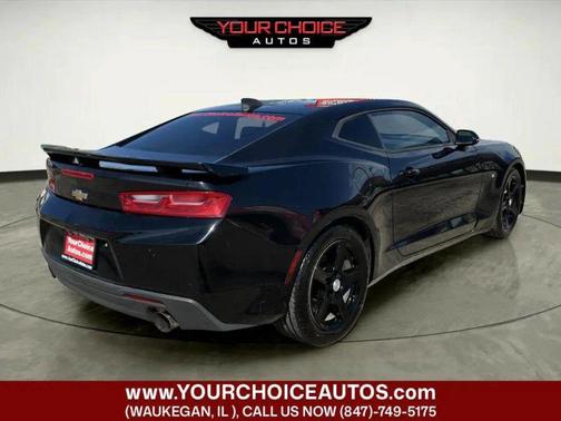 Black 2017 Chevrolet Camaro 2dr Cpe 1LT