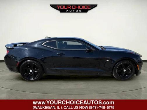 Black 2017 Chevrolet Camaro 2dr Cpe 1LT