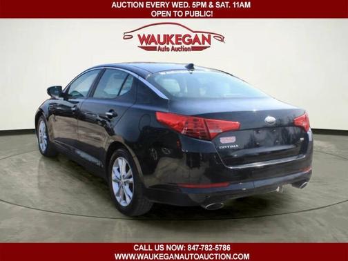Ebony Black 2013 Kia Optima 4dr Sdn LX