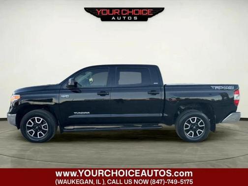 Black 2017 Toyota Tundra SR5 CrewMax 5.5' Bed 5.7L FFV (Natl)