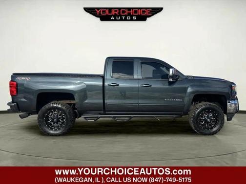 Black 2017 Chevrolet Silverado 1500 4WD Double Cab 143.5" LT w/1LT