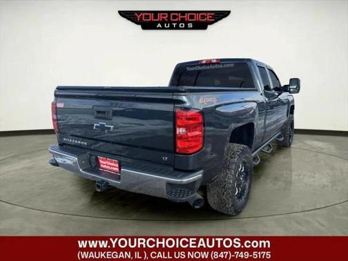 Black 2017 Chevrolet Silverado 1500 4WD Double Cab 143.5" LT w/1LT