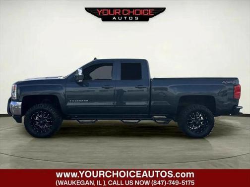 Black 2017 Chevrolet Silverado 1500 4WD Double Cab 143.5" LT w/1LT