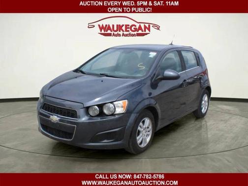 Cyber Gray Metallic 2012 Chevrolet Sonic 5dr HB LT 2LT
