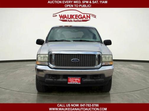 Silver Birch Metallic 2002 Ford Excursion 137" WB 6.8L XLT 4WD Spec. Service