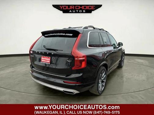 Onyx Black Metallic 2018 Volvo XC90 T6 AWD 7-Passenger Momentum