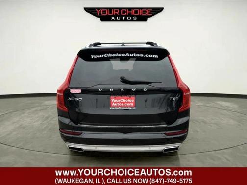 Onyx Black Metallic 2018 Volvo XC90 T6 AWD 7-Passenger Momentum