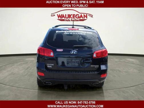 Slate Blue 2009 Hyundai SANTA FE AWD 4dr Auto SE