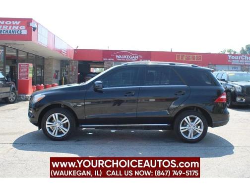 Black 2012 Mercedes-Benz M-Class 4MATIC 4dr ML 350