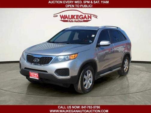 Bright Silver 2013 Kia Sorento 2WD 4dr V6 LX