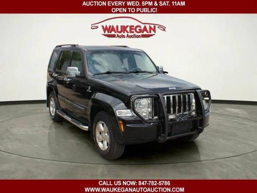 Brilliant Black Crystal Pearl 2011 Jeep Liberty 4WD 4dr Sport