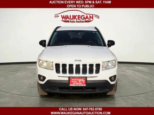 Bright White 2012 Jeep Compass 4WD 4dr Latitude
