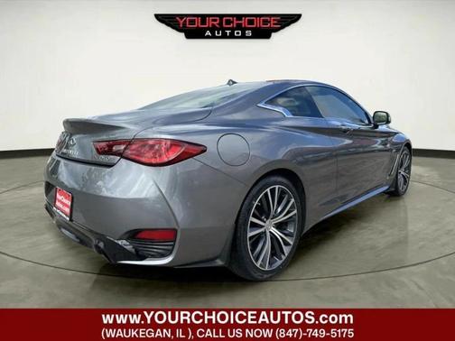 Graphite Shadow 2017 INFINITI Q60 3.0t Premium AWD