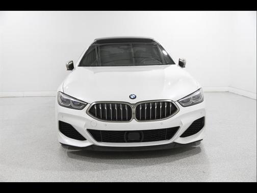 Mineral White Metallic 2020 BMW M850 Gran Coupe xDrive