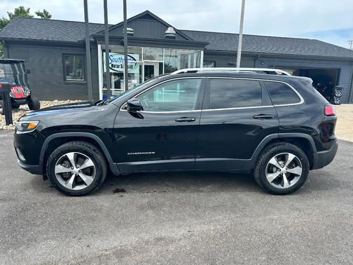 Diamond Black Crystal Pearlcoat 2020 Jeep Cherokee Limited