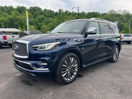 BLACK 2020 INFINITI QX80 Luxe