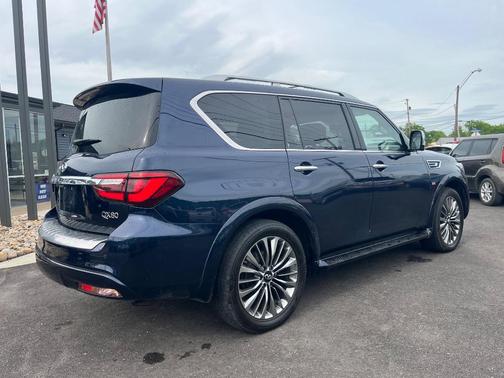 BLACK 2020 INFINITI QX80 Luxe