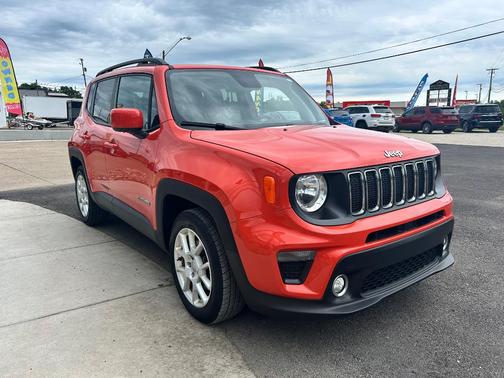 Omaha Orange Clearcoat 2019 Jeep Renegade Latitude