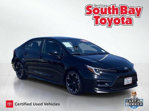 Midnight Black Metallic 2025 Toyota Corolla FX