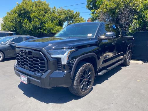 Midnight Black Metallic 2023 Toyota Tundra Limited