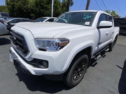 Super White 2021 Toyota Tacoma SR5