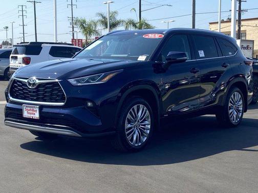Blueprint 2026 Toyota Highlander Hybrid Platinum