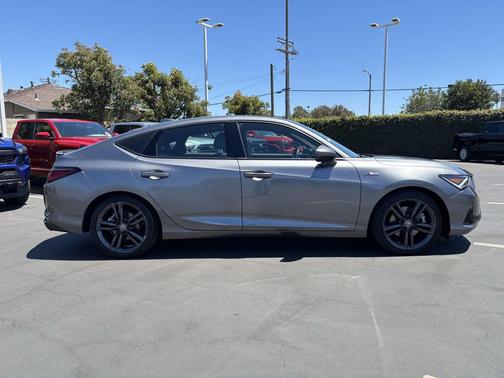 Liquid Carbon Metallic 2023 Acura Integra A-SPEC