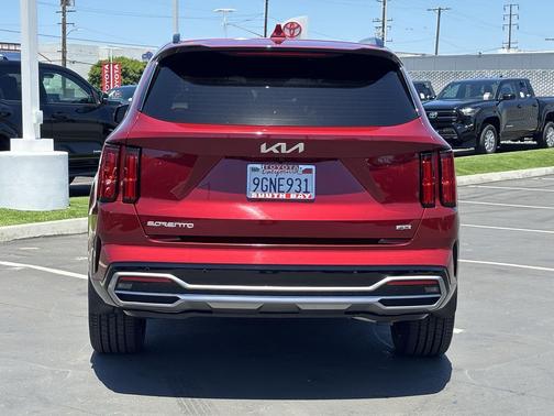 Passion Red Tintcoat 2023 Kia Sorento SX