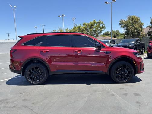 Passion Red Tintcoat 2023 Kia Sorento SX