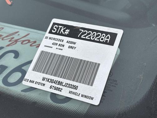 Grey 2020 Mercedes-Benz A-Class A 220