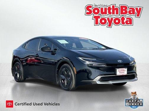 Midnight Black Metallic 2026 Toyota Prius Plug-In Hybrid SE
