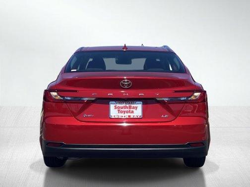 Red 2025 Toyota Camry LE