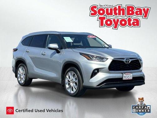 Celestial Silver Metallic 2024 Toyota Highlander Limited
